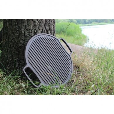 Kahepoolne malmist grill Brizoll 36cm 6 Kahepoolne malmist grill Brizoll 36cm 6