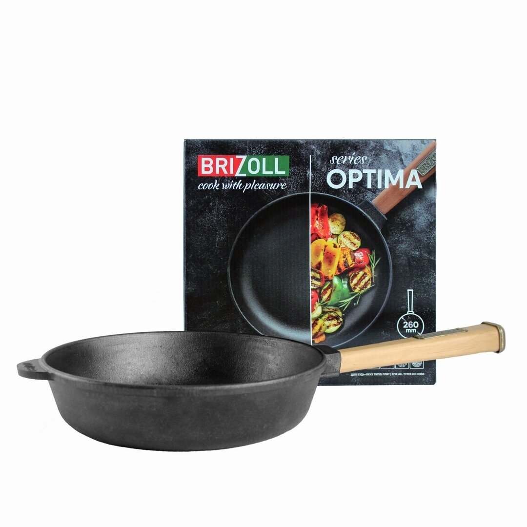 Gili ketaus keptuvė su nuimama rankena Brizoll 26cm 8