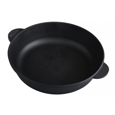 Deep cast-iron frying pan Brizoll "Monolith" 24 cm 7 Deep cast-iron frying pan Brizoll "Monolith" 24 cm 7