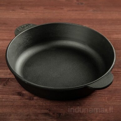 Deep cast-iron frying pan Brizoll "Monolith" 26 cm 4 Deep cast-iron frying pan Brizoll "Monolith" 26 cm 4