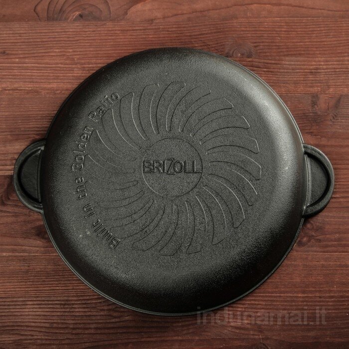 Deep cast-iron frying pan Brizoll "Monolith" 26 cm 3 Deep cast-iron frying pan Brizoll "Monolith" 26 cm 3