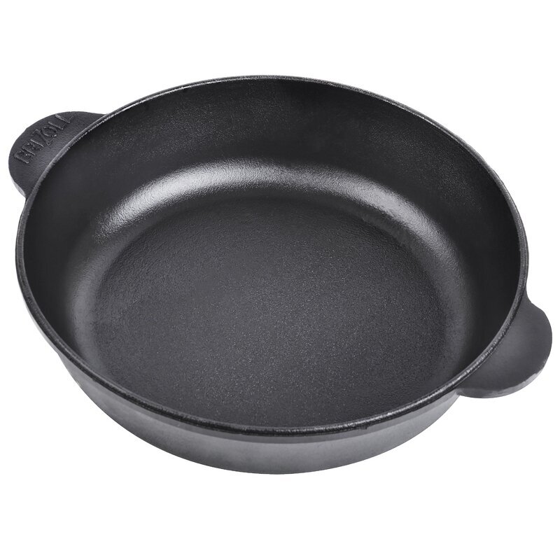 Deep cast-iron frying pan Brizoll "Monolith" 30 cm 1