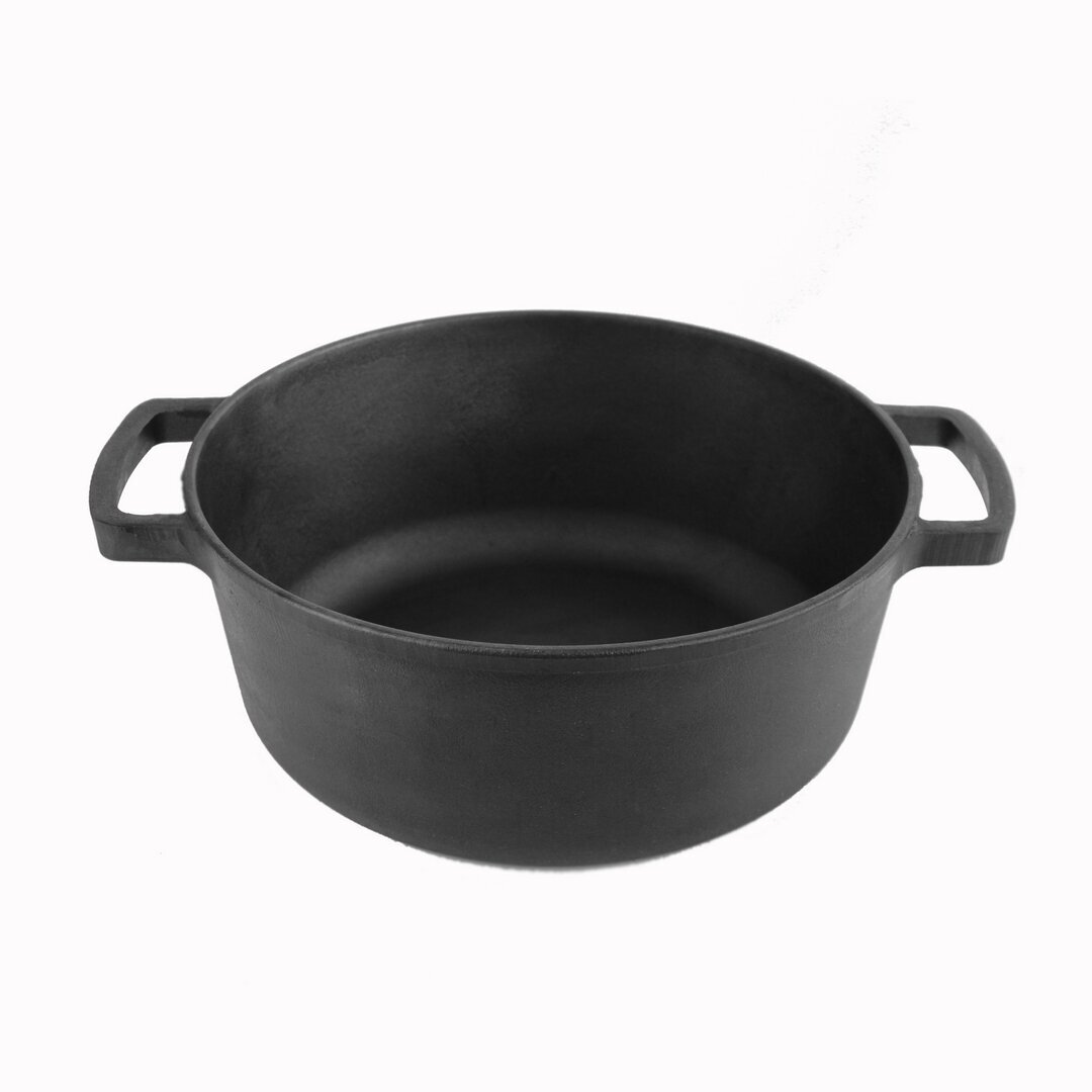 Čuguna katls ar vāku - panna Brizoll 4l 5