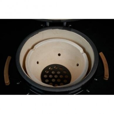 Ceramic grill KAMADO CLUB JUNIOR, Black 3 Ceramic grill KAMADO CLUB JUNIOR, Black 3