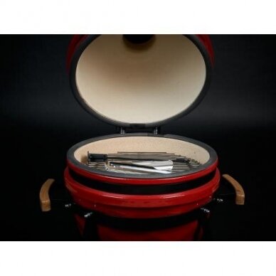 Keraamiline grill KAMADO CLUB JUNIOR, Punane 4 Keraamiline grill KAMADO CLUB JUNIOR, Punane 4