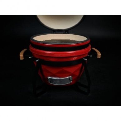 Keraamiline grill KAMADO CLUB JUNIOR, Punane 9 Keraamiline grill KAMADO CLUB JUNIOR, Punane 9