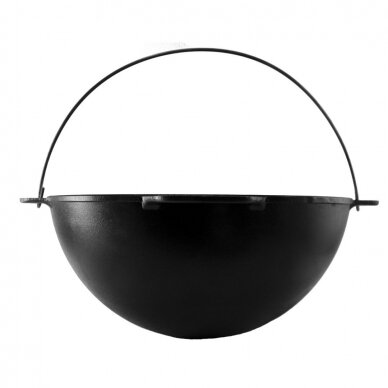 Cast-iron asian cauldron with cast-iron lid-frying pan TM "BRIZOLL" 10L "Asia" 1