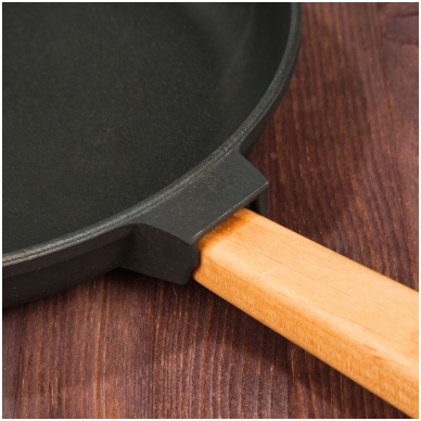 Cast iron frying pan with removable handle Brizoll 24cm 2
