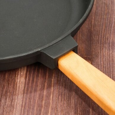 Cast iron frying pan with removable handle Brizoll 28cm 4