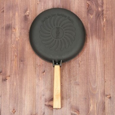 Cast iron frying pan with removable handle Brizoll 28cm 5