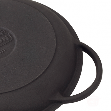 Cast iron frying pan - lid 30cm 4