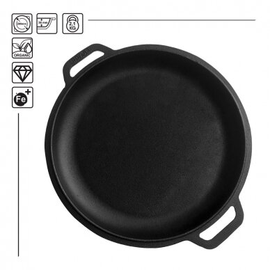 Valurauast praepann - kaas Brizoll 28cm Valurauast praepann - kaas Brizoll 28cm