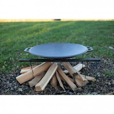 Čuguna panna - vāks (Sadž) Brizoll 45 cm 8