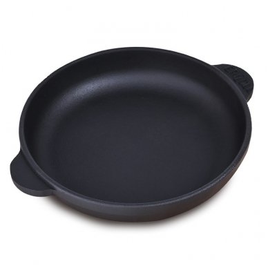Valurauast praepann koos puidust kandikuga "HoReCa" 14 cm 2 Valurauast praepann koos puidust kandikuga "HoReCa" 14 cm 2