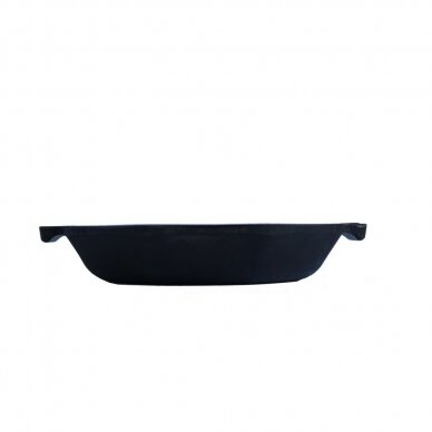 Ketaus keptuvė su mediniu padėklu "HoReCa" 16 cm 4