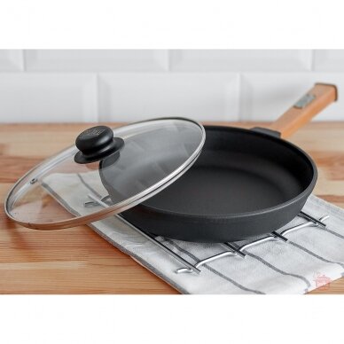Ketaus keptuvė su nuimama rankena Brizoll 24cm 9