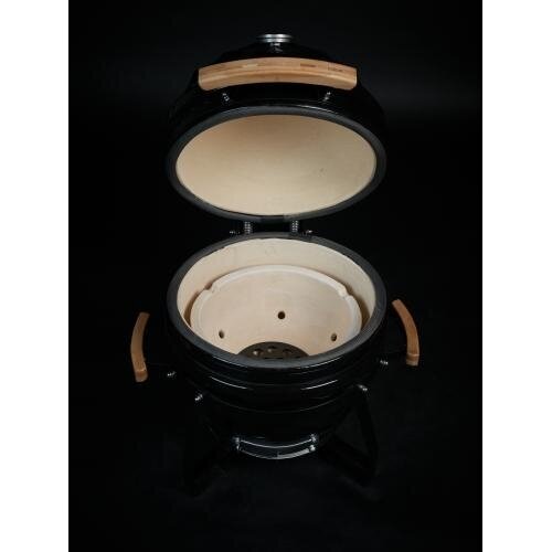 Ceramic grill KAMADO CLUB JUNIOR, Black 2 Ceramic grill KAMADO CLUB JUNIOR, Black 2
