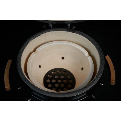 Ceramic grill KAMADO CLUB JUNIOR, Black 3 Ceramic grill KAMADO CLUB JUNIOR, Black 3