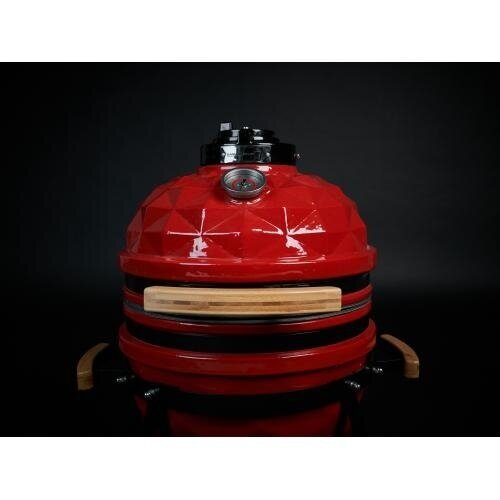 Keramikas grils KAMADO CLUB JUNIOR, Sarkans 2