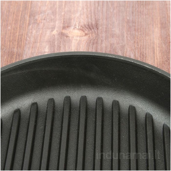 Ketaus grill keptuvė su nuimama rankena Brizoll 26cm 7
