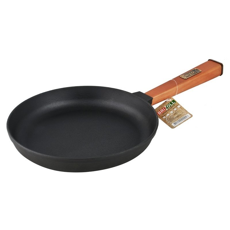 Cast iron frying pan with removable handle Brizoll 24cm 1 Cast iron frying pan with removable handle Brizoll 24cm 1