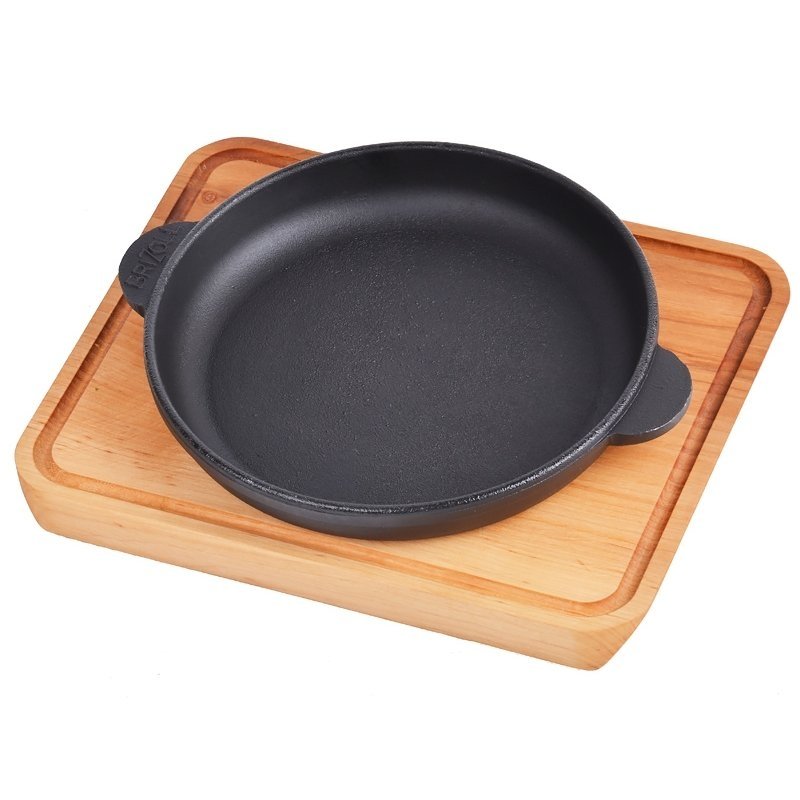 Valurauast praepann koos puidust kandikuga "HoReCa" 16 cm Valurauast praepann koos puidust kandikuga "HoReCa" 16 cm