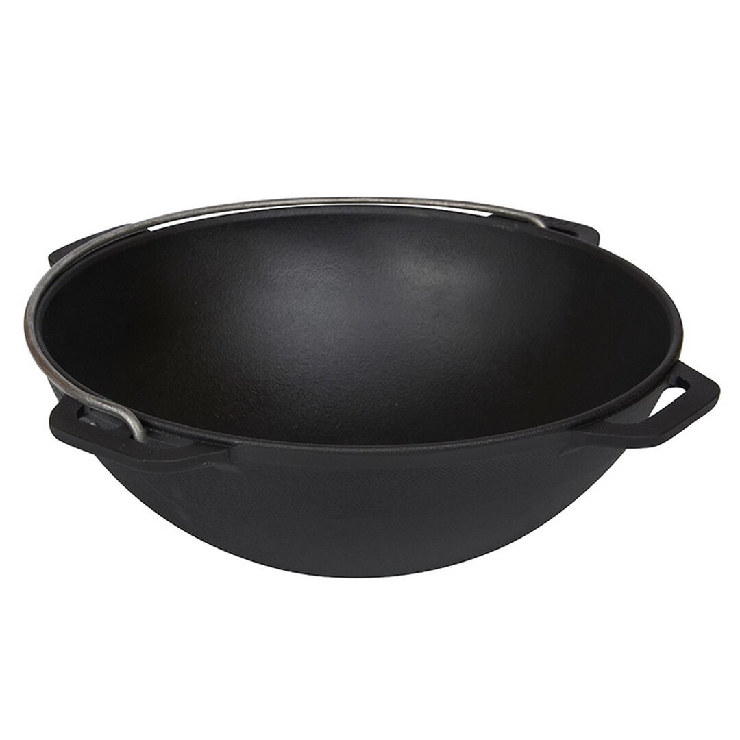 Cast-iron asian cauldron with cast-iron lid ТМ "BRIZOLL" 12L "Asia" 3 Cast-iron asian cauldron with cast-iron lid ТМ "BRIZOLL" 12L "Asia" 3
