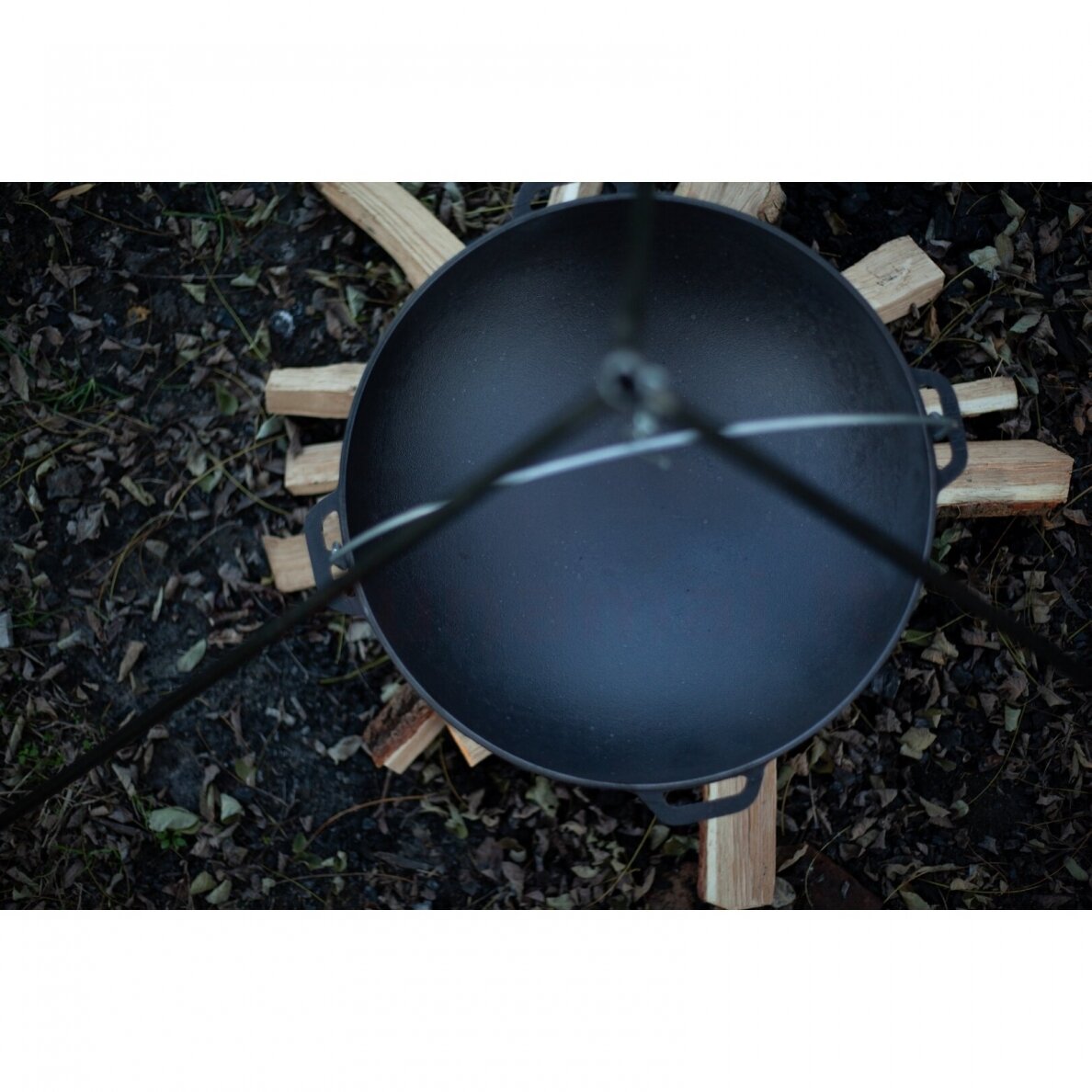 Cast-iron asian cauldron with cast-iron lid ТМ "BRIZOLL" 10L "Asia" 11