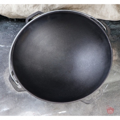 Cast-iron asian cauldron with cast-iron lid ТМ "BRIZOLL" 12L "Asia" 7 Cast-iron asian cauldron with cast-iron lid ТМ "BRIZOLL" 12L "Asia" 7