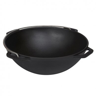 Cast-iron asian cauldron with cast-iron lid ТМ "BRIZOLL" 12L "Asia" 3 Cast-iron asian cauldron with cast-iron lid ТМ "BRIZOLL" 12L "Asia" 3
