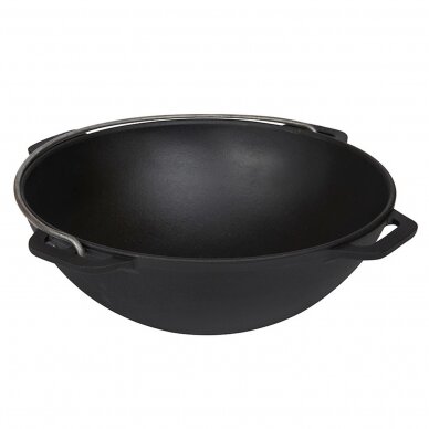 Cast-iron asian cauldron with cast-iron lid-frying pan TM "BRIZOLL" 4L "Asia" 4 Cast-iron asian cauldron with cast-iron lid-frying pan TM "BRIZOLL" 4L "Asia" 4