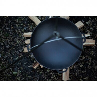 Cast-iron asian cauldron with cast-iron lid ТМ "BRIZOLL" 10L "Asia" 11