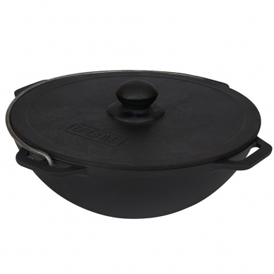 Cast-iron asian cauldron with cast-iron lid ТМ "BRIZOLL" 12L "Asia" 4 Cast-iron asian cauldron with cast-iron lid ТМ "BRIZOLL" 12L "Asia" 4