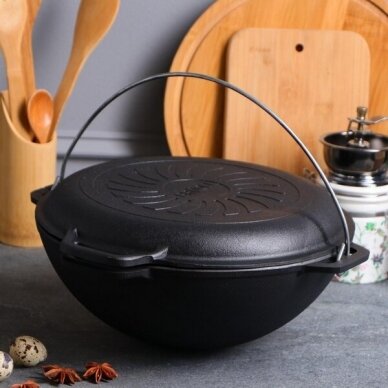 Malmist Aasia katel malmist kaanega - praepann Brizoll 4l 10